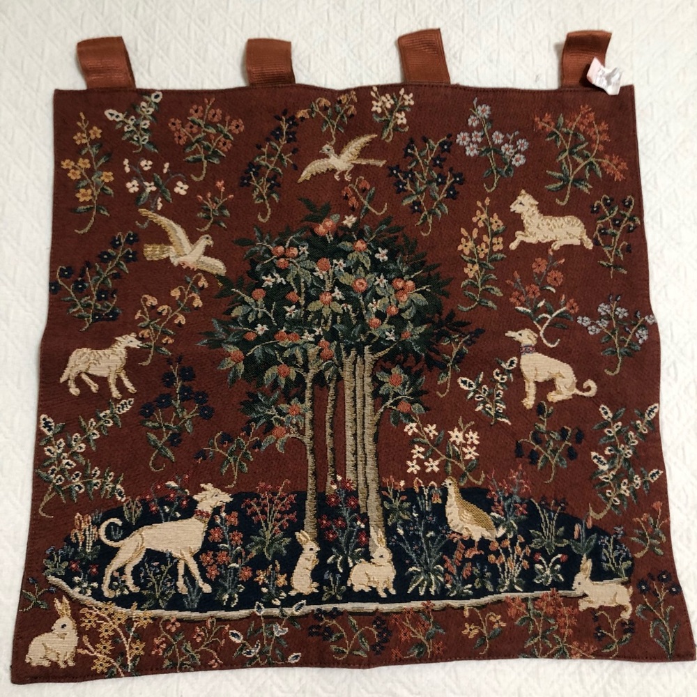 Tree of Life Tapestry Wall Hanging from France